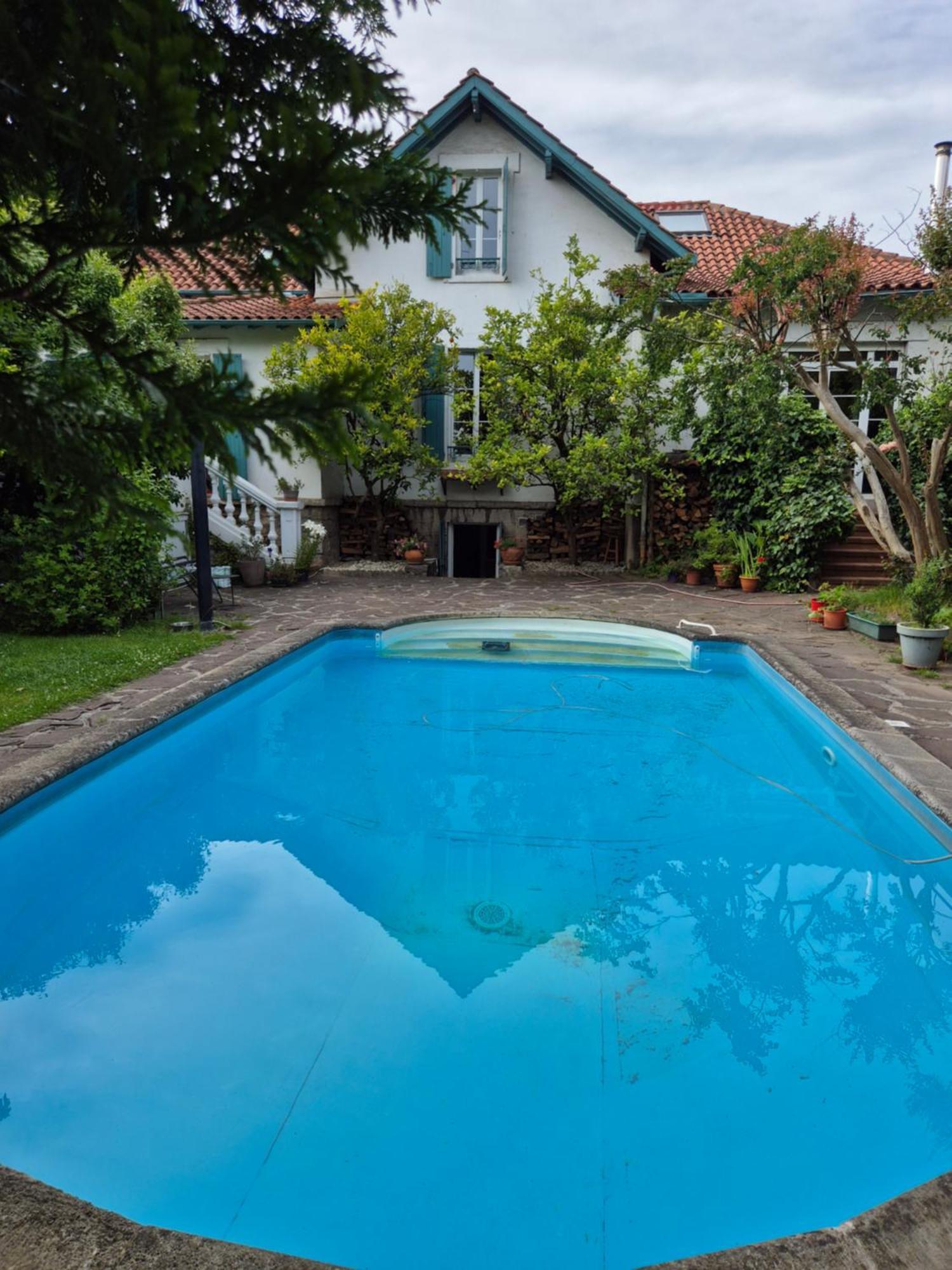 Apartment 55 M2, Sunny Garden & Pool In Villa 1905 Андай Экстерьер фото